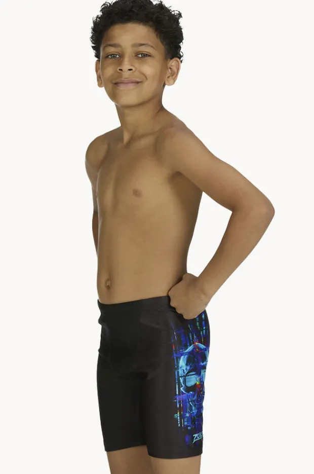 Jammers|Zoggs Boys Skulltor Volt Jammer Black/blue