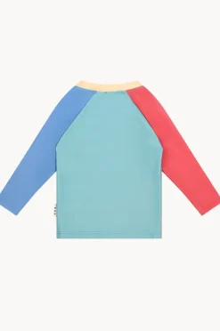 Rashies & Sunsuits|Rashies & Sunsuits|Huxbaby Boys Sporty Huxbear Suntop Multi