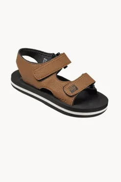 Footwear|Reef Boys Stomper Sandal Black/Brown