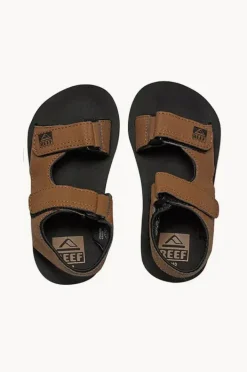 Footwear|Reef Boys Stomper Sandal Black/Brown
