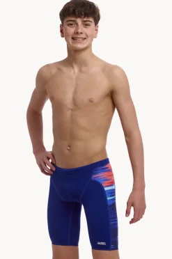 Jammers|Funky Trunks Boys Storm At Sea Jammer Blue/orange
