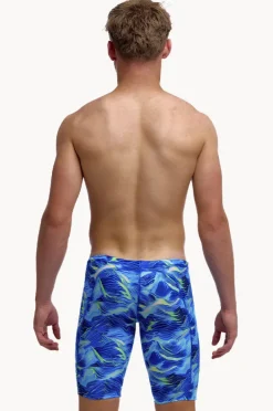 Jammers|Funky Trunks Boys Storm Chaser Jammer Blue/yellow