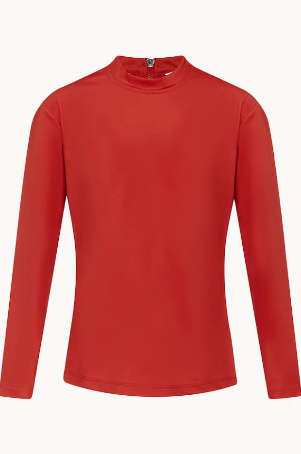 Rashies & Sunsuits|Babes In The Shade Boys Suntop Red