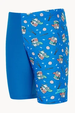 Jammers|Swimwear|Zoggs Boys Super Sushi Midi Jammer Blue