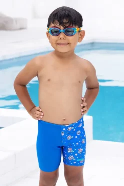 Jammers|Swimwear|Zoggs Boys Super Sushi Midi Jammer Blue