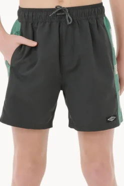 Boardshorts|Rip Curl Boys Tropic Daze Panel Volley Boardshort Washed Black