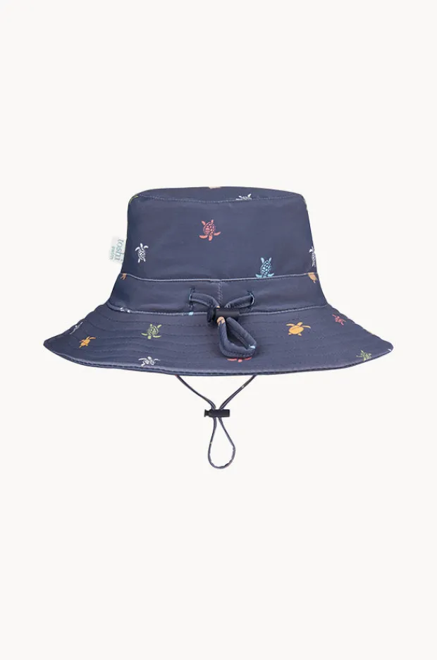 Hats|Toshi Boys Turtle Island Swim Sunhat Navy