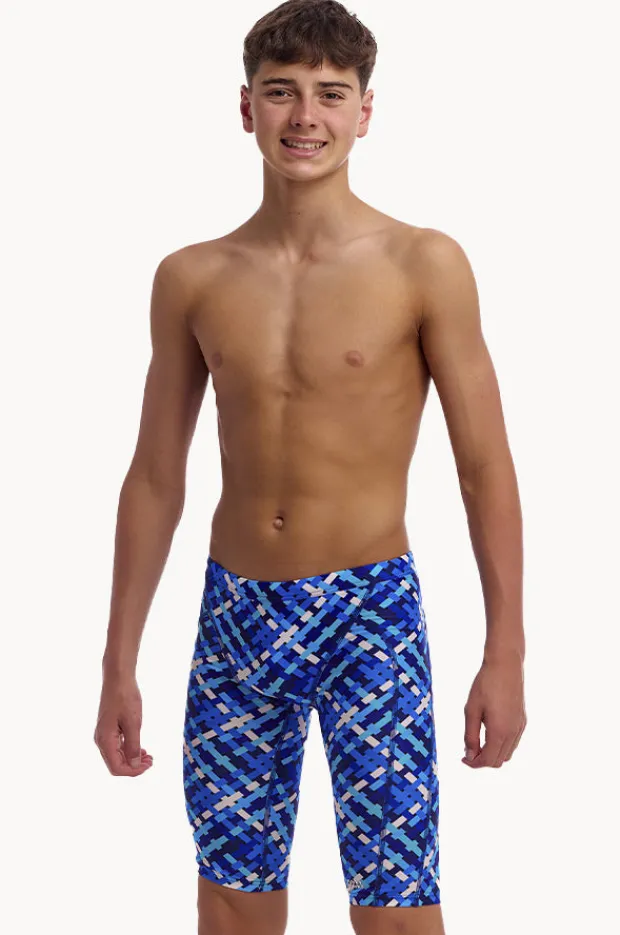 Jammers|Funky Trunks Boys Under Over Jammer Blue