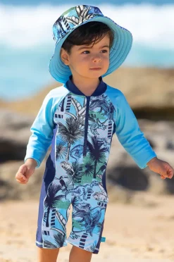 Rashies & Sunsuits|Salty Ink Boys Urban Sunsuit Jungle