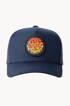 Hats|Rip Curl Boys Wetsuit Icon Trucker Cap Dark navy