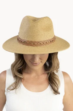 Headwear|Sundaise Braid Panama Hat Caramel