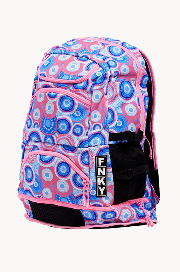 Sport Bags|Funky Trunks Bundjalung Blue Elite Squad Backpack Blue/pink