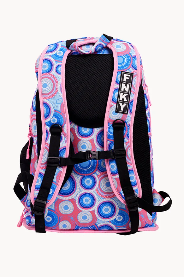 Sport Bags|Funky Trunks Bundjalung Blue Elite Squad Backpack Blue/pink