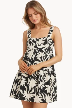 Dresses|Billabong By My Side Shine Mini Dress Black/White