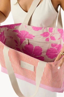 Beach Bags|Bags|Aloha Cabana Holo Holo Reversible Bag Red