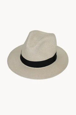 Headwear|Cancer Council Australia Cafe Adjustable Fedora Ivory