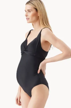 One Pieces|Ripe Maternity Calipso One Piece BLACK