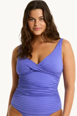 Tankini Tops|Sea Level Capri Cross Front Tankini Separate Iris