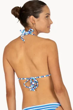 Bikini Tops|Baku Capri Slide Tri Blue