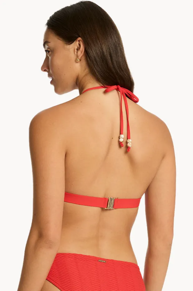 Bikini Tops|Sea Level Caracus Tri Halter Spice