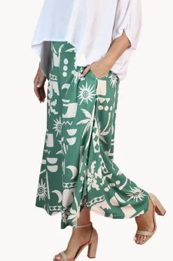 Pants|Bodacious Casablanca Sydney Wide Leg Pant Teal