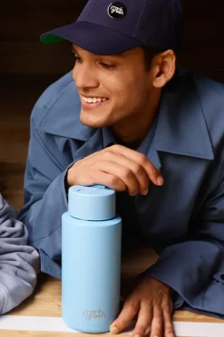 Drinkware|Drinkware|Frank Green Ceramic Drink Bottle 1L Sky
