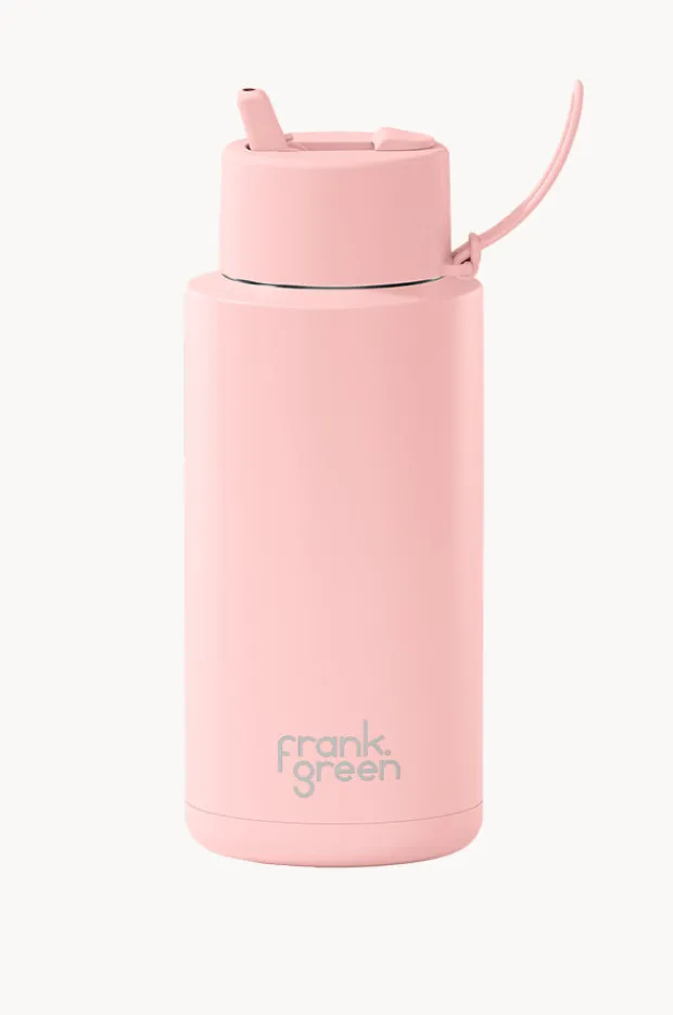 Drinkware|Drinkware|Frank Green Ceramic Drink Bottle 1L Blush