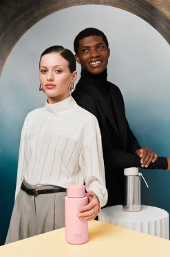 Drinkware|Drinkware|Frank Green Ceramic Drink Bottle 1L Blush