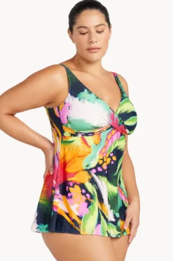 One Pieces|Artesands Chelona Delacroix Swim Dress Navy
