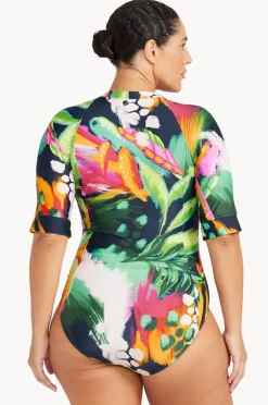 Rashies & Sunsuits|Artesands Chelona Seurat Sunsuit Navy