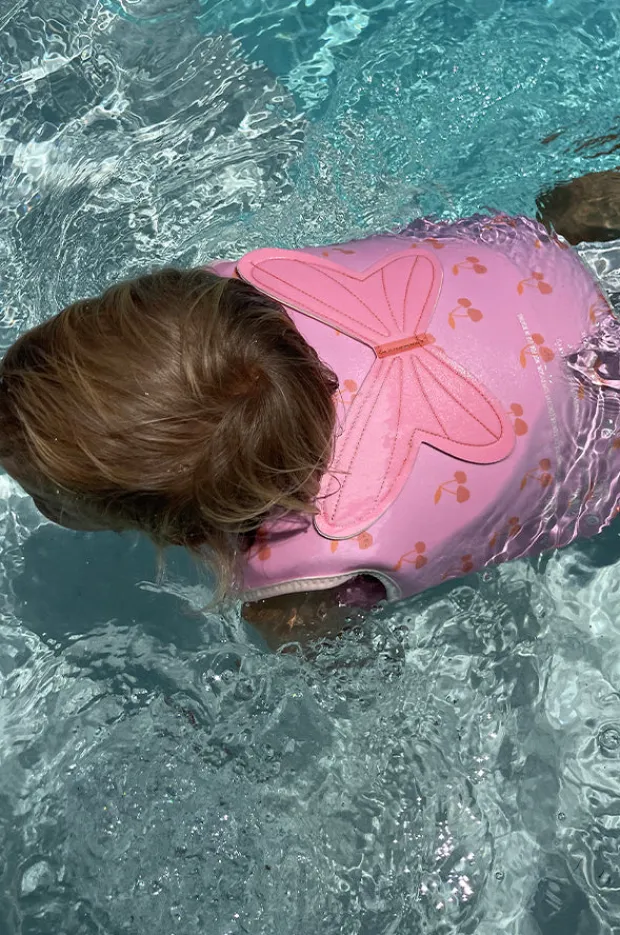 Floaties & Swim Aids|Floaties & Swim Aids|Sunny Life Cotton Candy Swim Vest 3-6 Years Cherry
