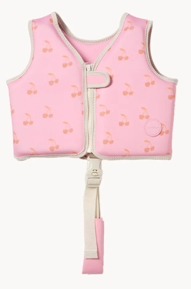 Floaties & Swim Aids|Floaties & Swim Aids|Sunny Life Cotton Candy Swim Vest 2-3 Years Cherry