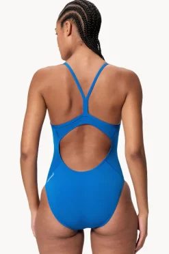 One Pieces|Speedo Classic Logo Thinstrap One Piece Sea