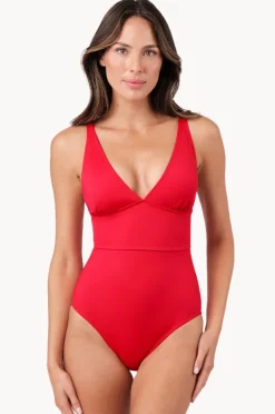 One Pieces|Une Piece Classic One Piece Red