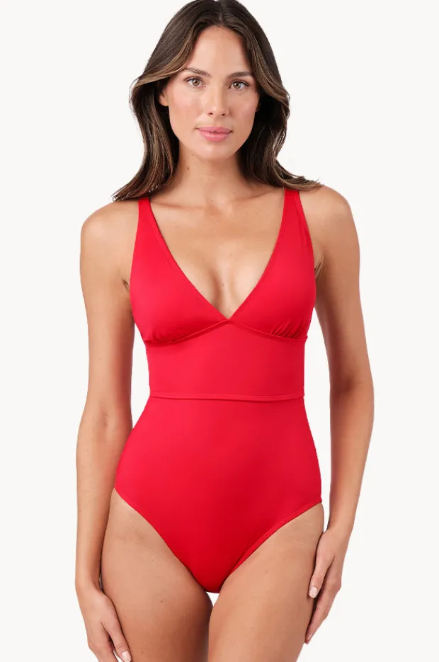 One Pieces|Une Piece Classic One Piece Red