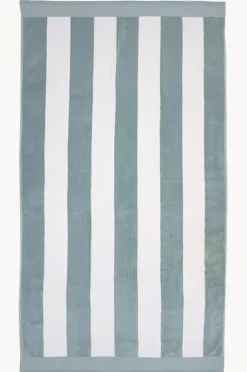 Towels|Towels|Bambury Classic Stripe Egyptian Cotton Towel Surf