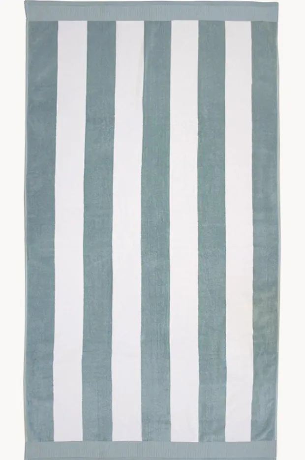 Towels|Towels|Bambury Classic Stripe Egyptian Cotton Towel Surf