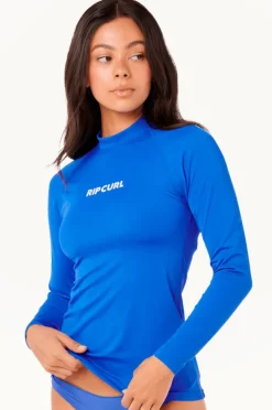 Rashies & Sunsuits|Rip Curl Classic Surf Long Sleeve Suntop Bright blue