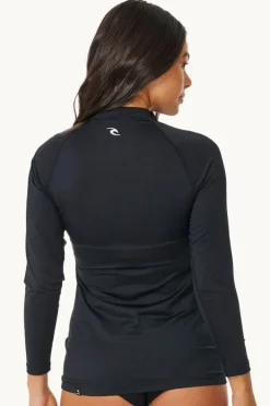 Rashies & Sunsuits|Rip Curl Classic Surf Long Sleeve Suntop Black