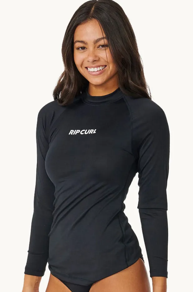 Rashies & Sunsuits|Rip Curl Classic Surf Long Sleeve Suntop Black