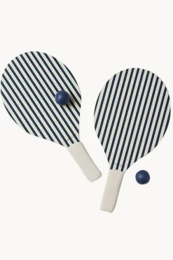 Beach & Pool Games|Gifts|Sunny Life Coastal Resort Beach Paddle Set Navy/white