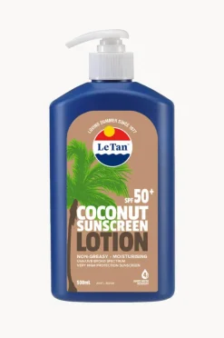Travel|Home & Body|Le Tan Coconut Sunscreen SPF50+ 500ml