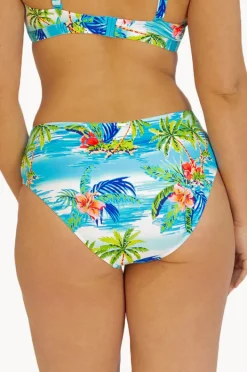 Bottoms|Baku Cocos Islands Mid Pant White