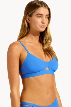 Bikini Tops|Seafolly Collective Hybrid Bralette Sapphire