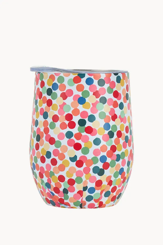 Picnic Vibes|Drinkware|Annabel Trends Confetti Wine Tumbler 350ml Multi
