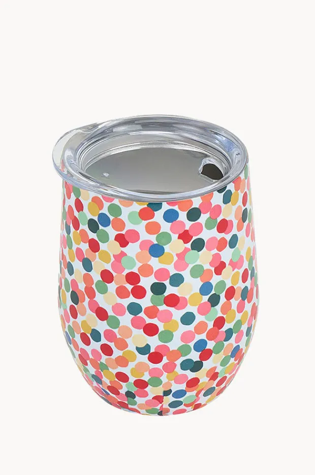 Picnic Vibes|Drinkware|Annabel Trends Confetti Wine Tumbler 350ml Multi