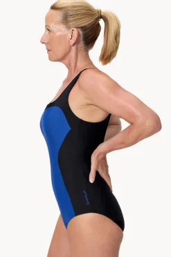 One Pieces|Speedo Contour One Piece Blue/black