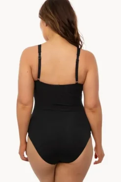 One Pieces|Moontide Contours DD/E Cup One Piece Black