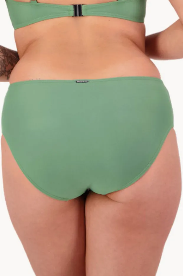 Bottoms|Moontide Contours High Ruched Front Pant Khaki