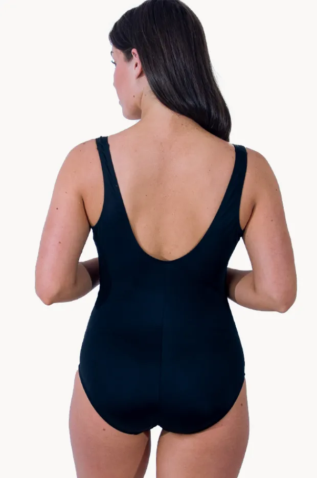 One Pieces|Longitude Coolangata Fan Tank One Piece Black/Multi